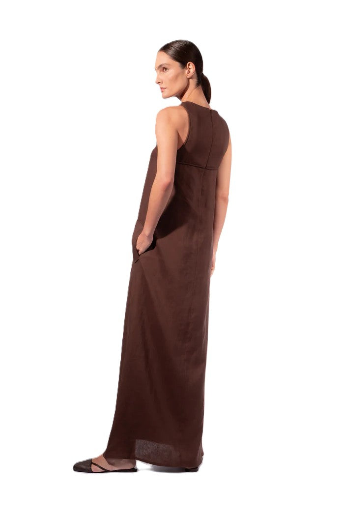 SOLID MAXI DRESS